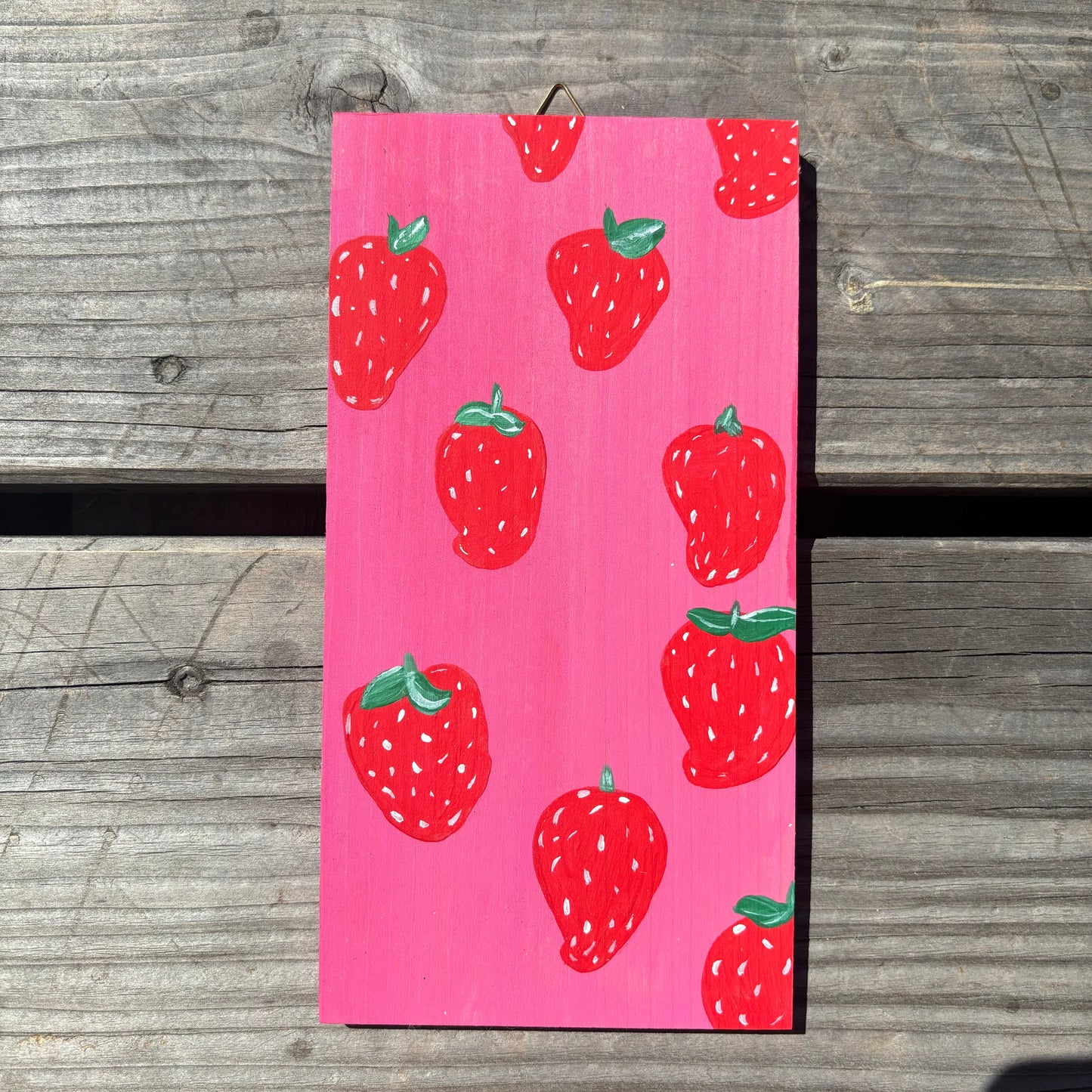 Handgemaltes Wandbild