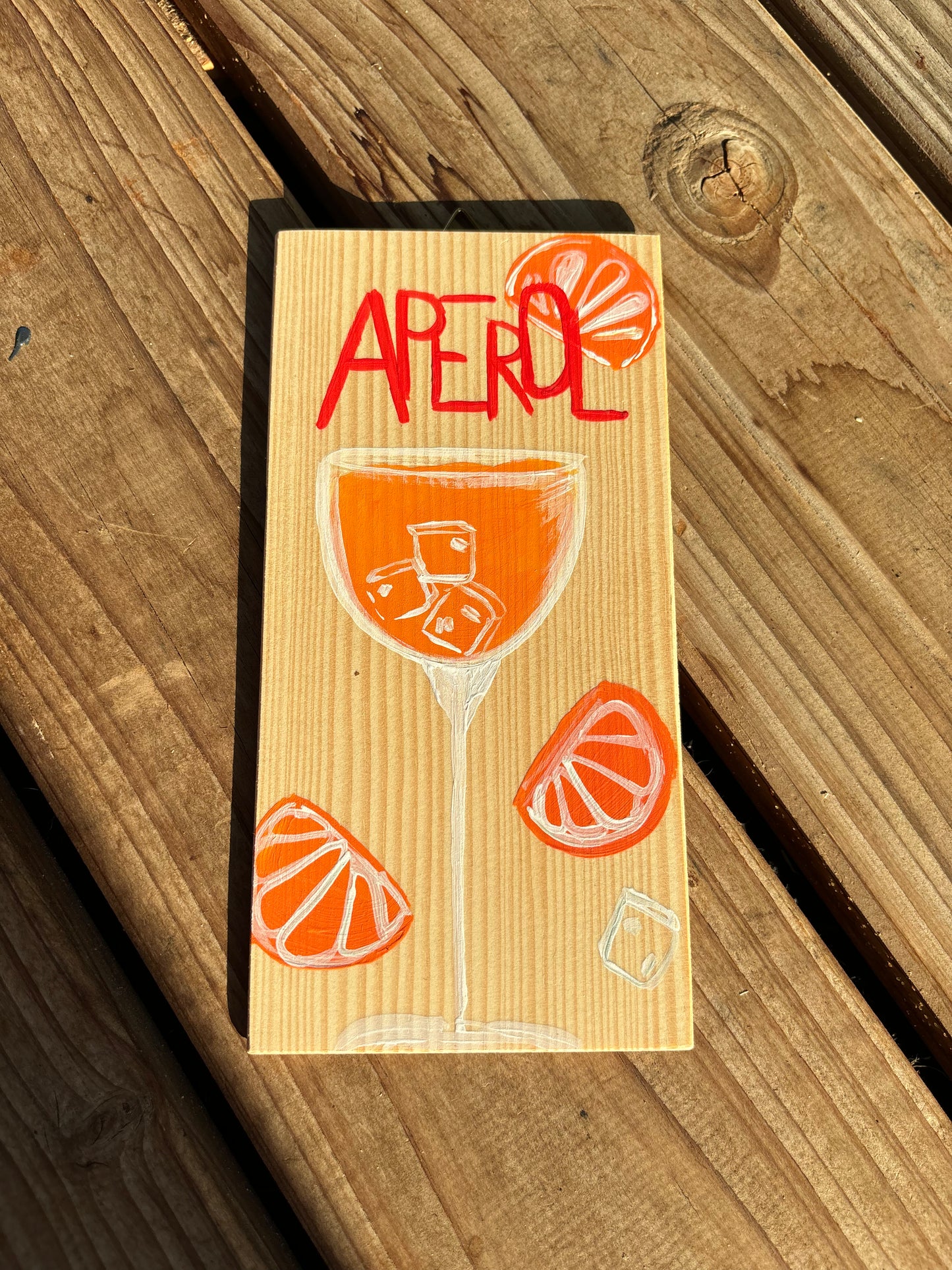 Aperol Wandbild