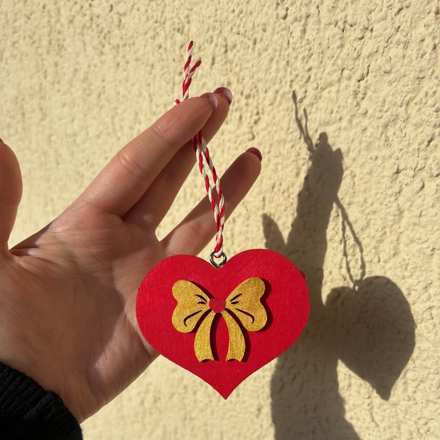 Herzförmiger Anhänger